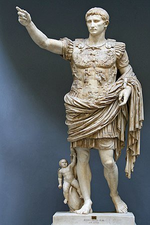 Standbeeld van Augustus Octavianus.